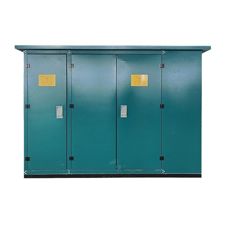 Compact modular substation, easy installation, 10kV input, 380V/400V output, 50Hz/60Hz